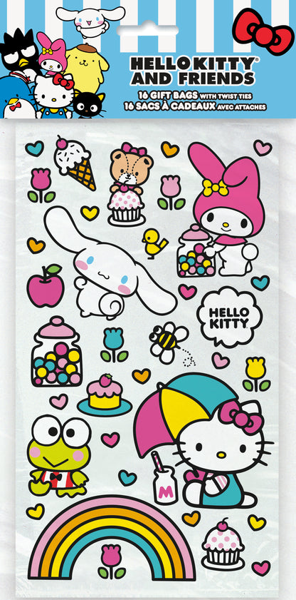 Cellophane Bag Hello Kitty 16ct