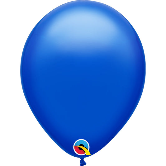Qualatex Balloon Deluxe Azul Globo de Látex 11" (paquete de 100)
