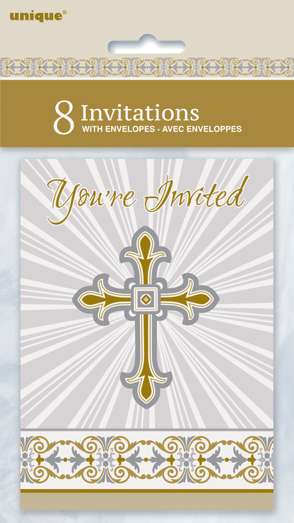 Invitation Cross 8ct