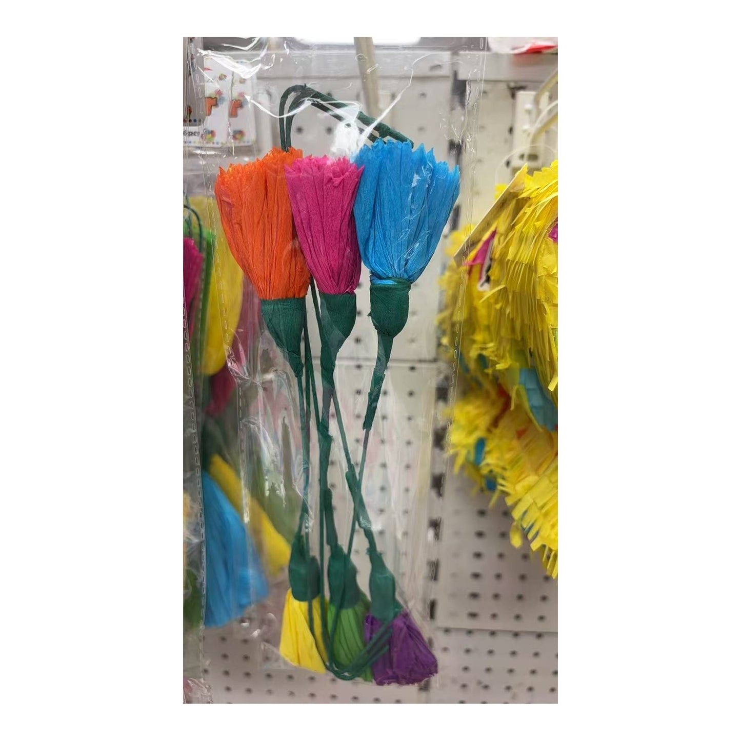 6 ct 4" Fiesta Flowers 120Pk/Cs