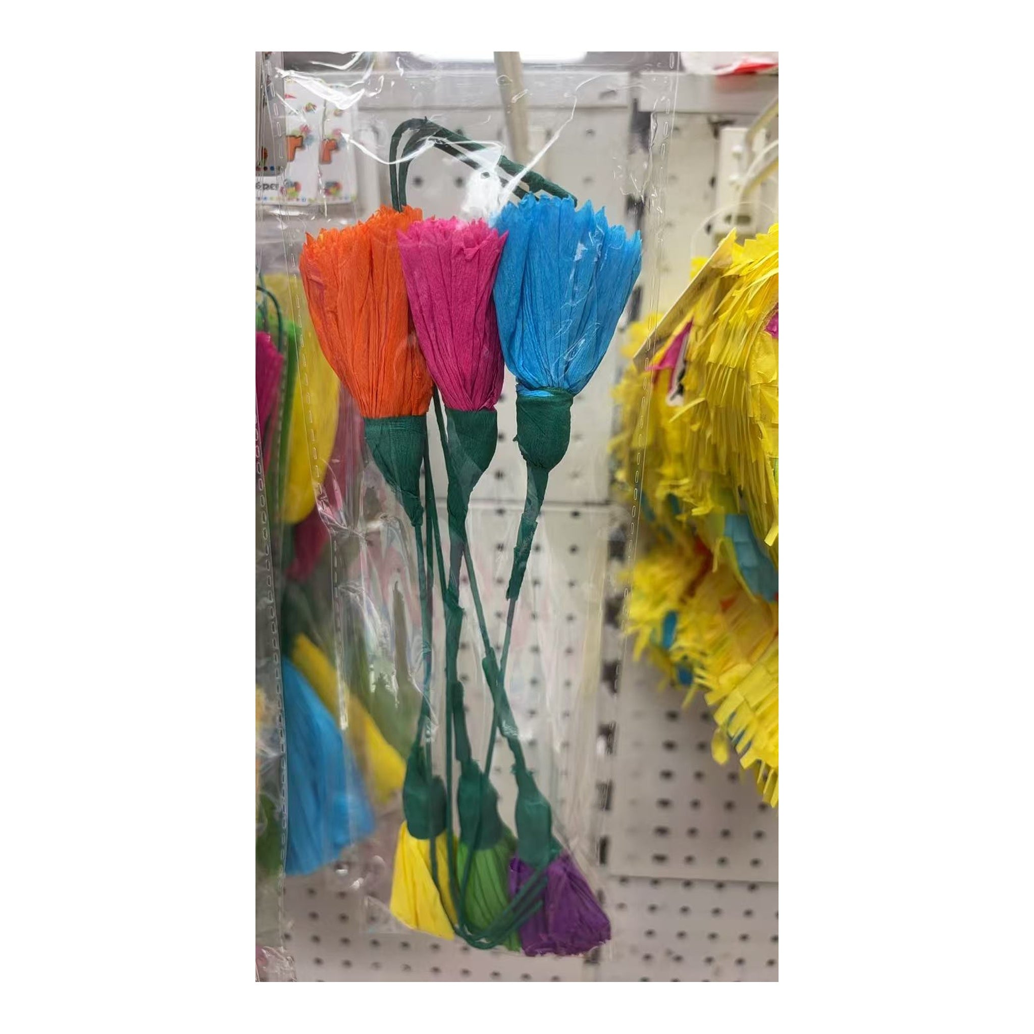 6 ct 4" Fiesta Flowers 120Pk/Cs