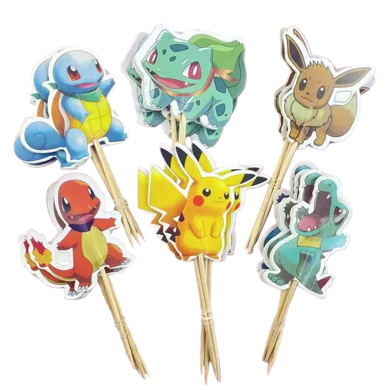 Pokemon Cupcake Topper 24ct