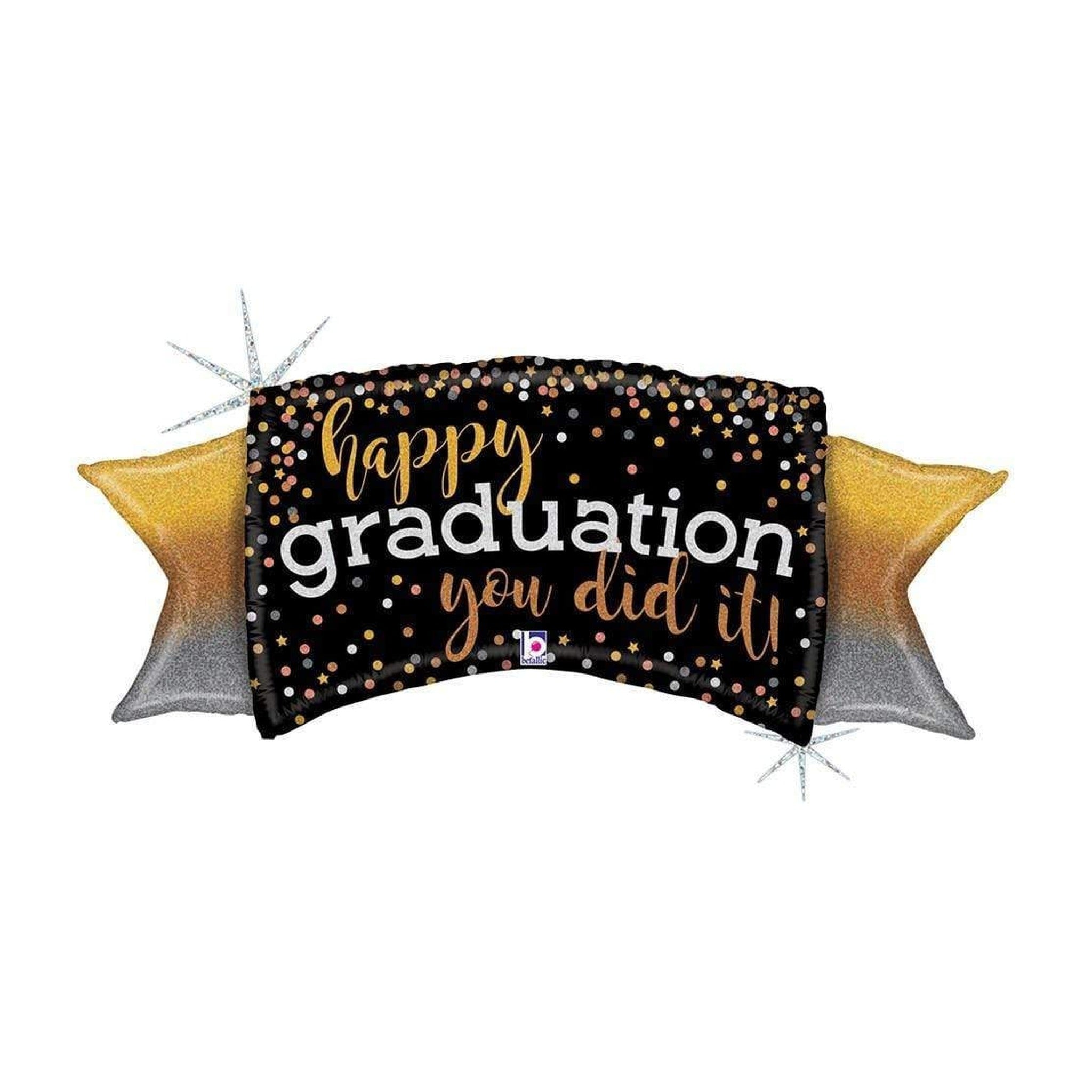 Supershape Ombre Graduation Foil Balloon 46"