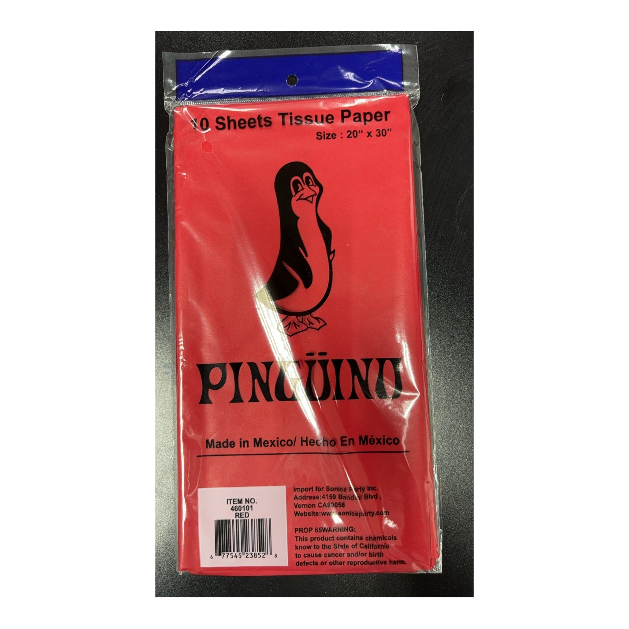 10 ct Tissue Paper, Red 240Pk/Cs