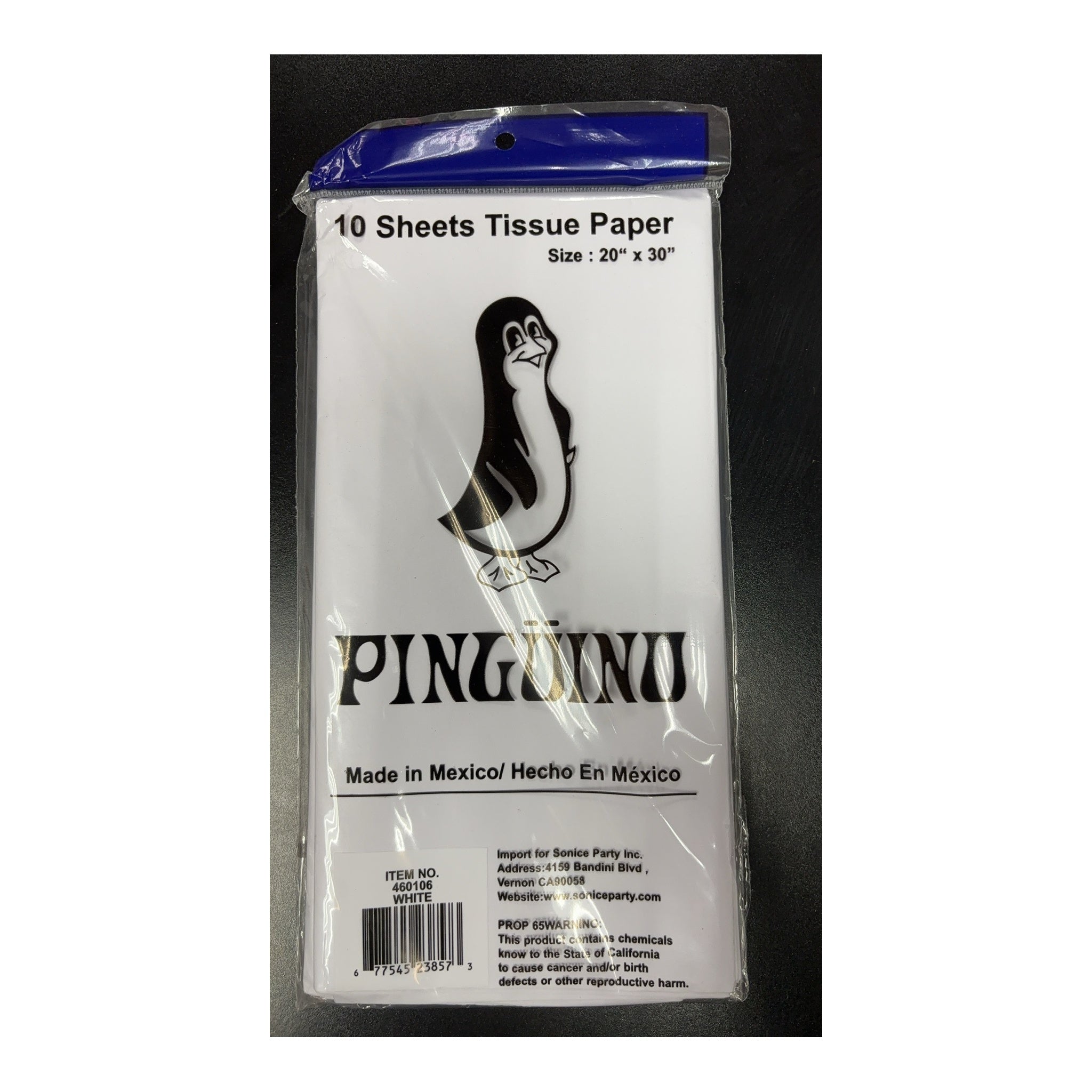 10 ct Tissue Paper, White 240Pk/Cs