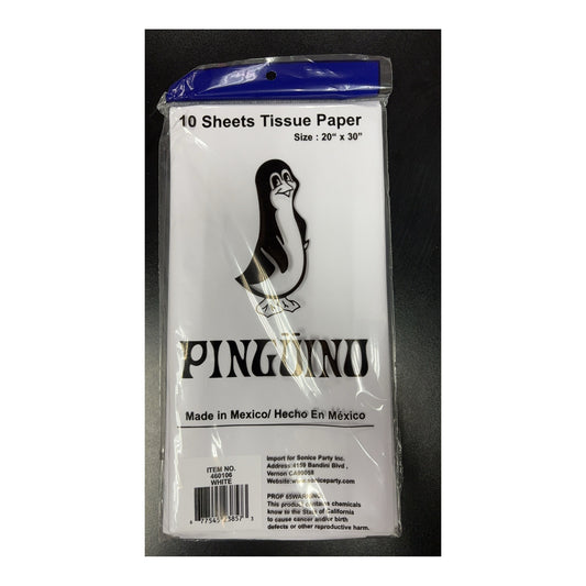 10 ct Tissue Paper, White 240Pk/Cs
