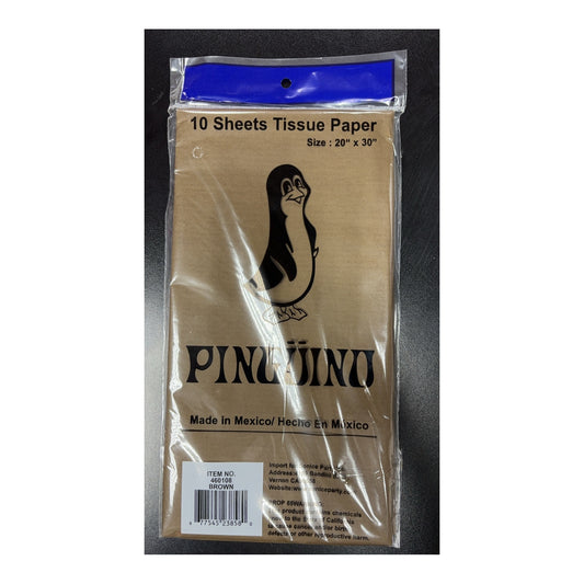 11 ct Tissue Paper, Brown 240Pk/Cs
