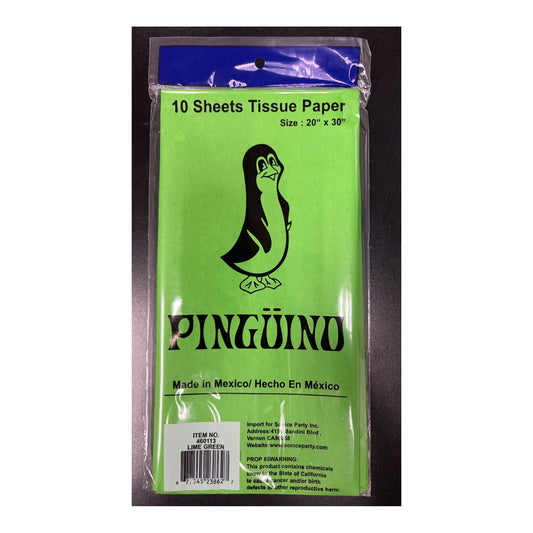 10 ct Tissue Paper, Lime Green 240Pk/Cs