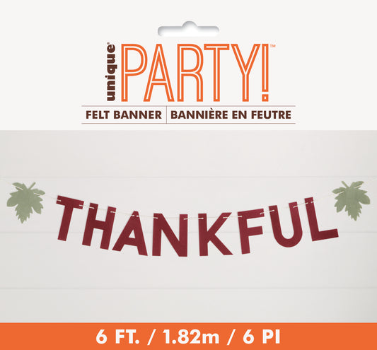 6ft Thanksgiving Banner