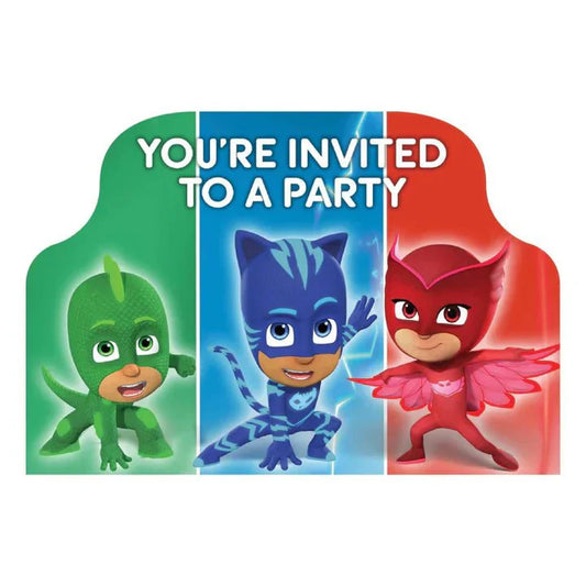 Invitation Pj Mask