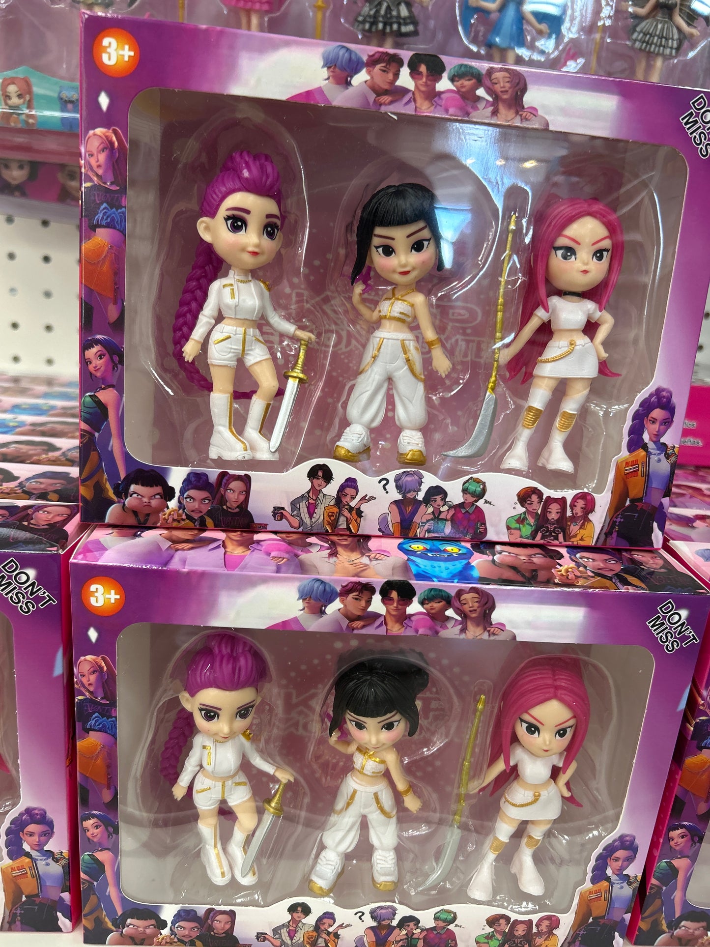 K-Pop Demon Hunter 3 Mini Doll Set