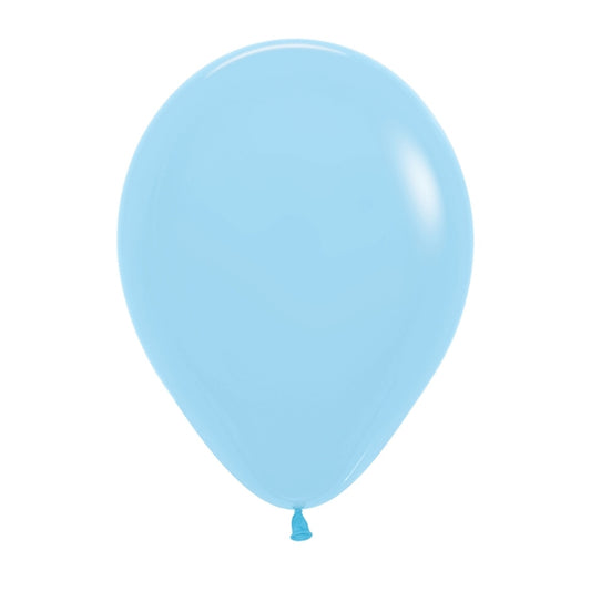 Betallatex Balloon Pastel Matte Blue 100ct Latex Balloon 5"