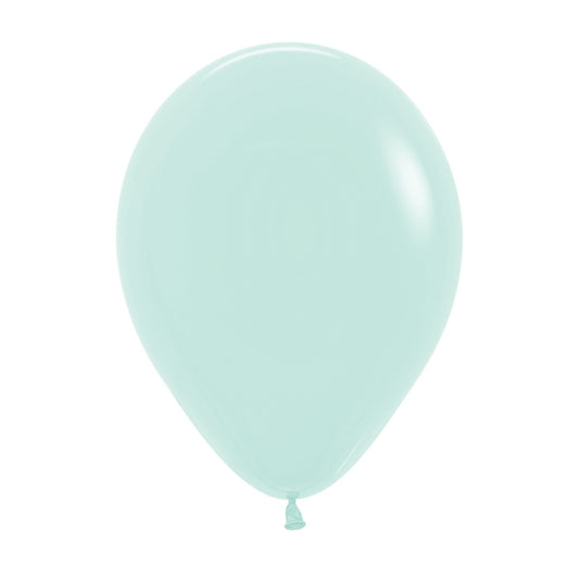 Betallatex Balloon Pastel Matte Green 100ct Latex Balloon 5"