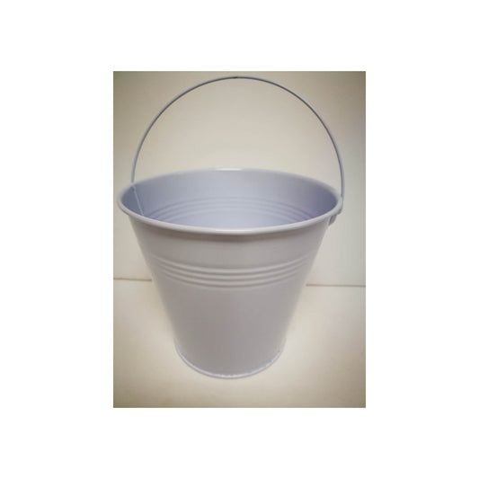 5" Bucket Medium White