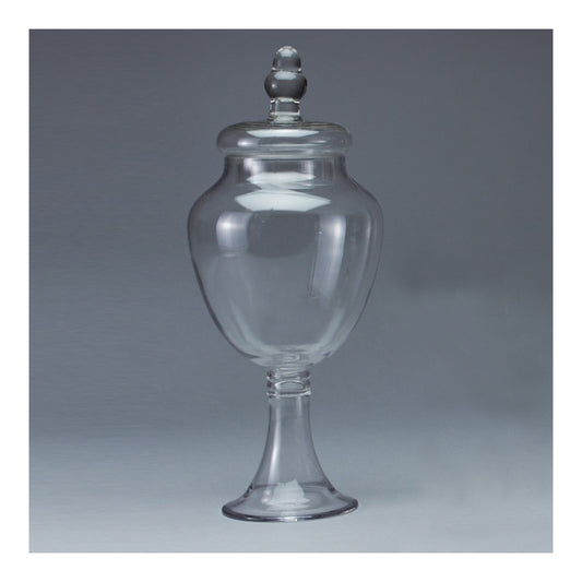 5" Glass Candy Jar with Lid