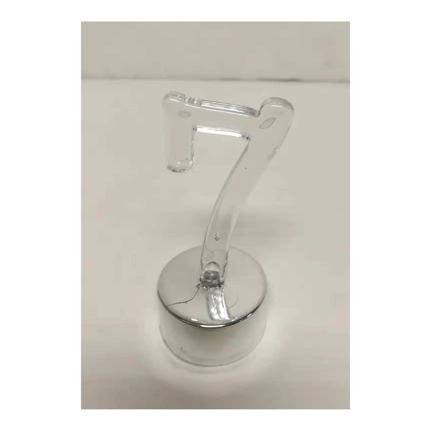(c) LED Number Silver 7