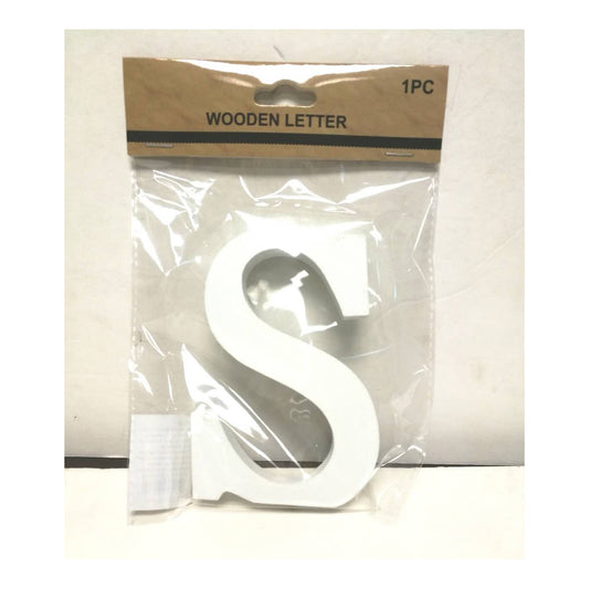 5"Woodern Letter'S'