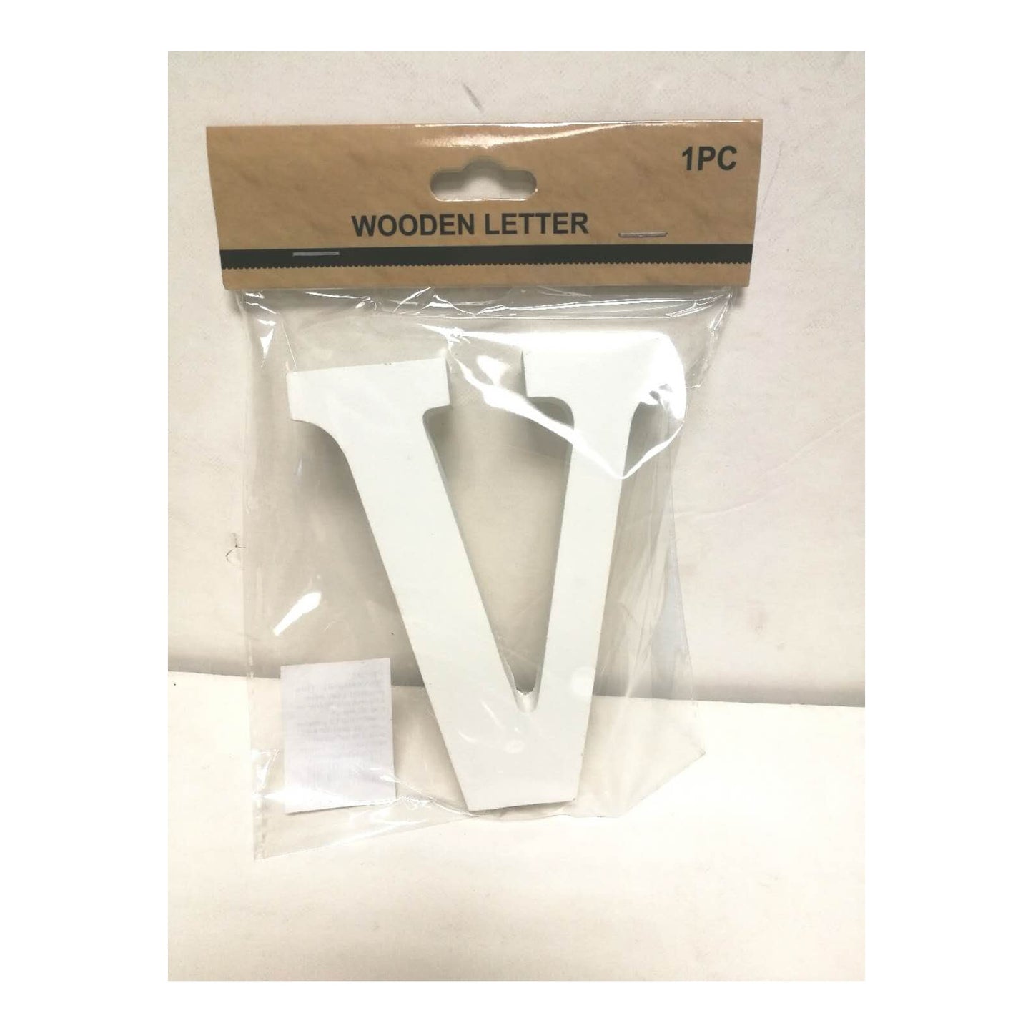 5"Woodern Letter'V'