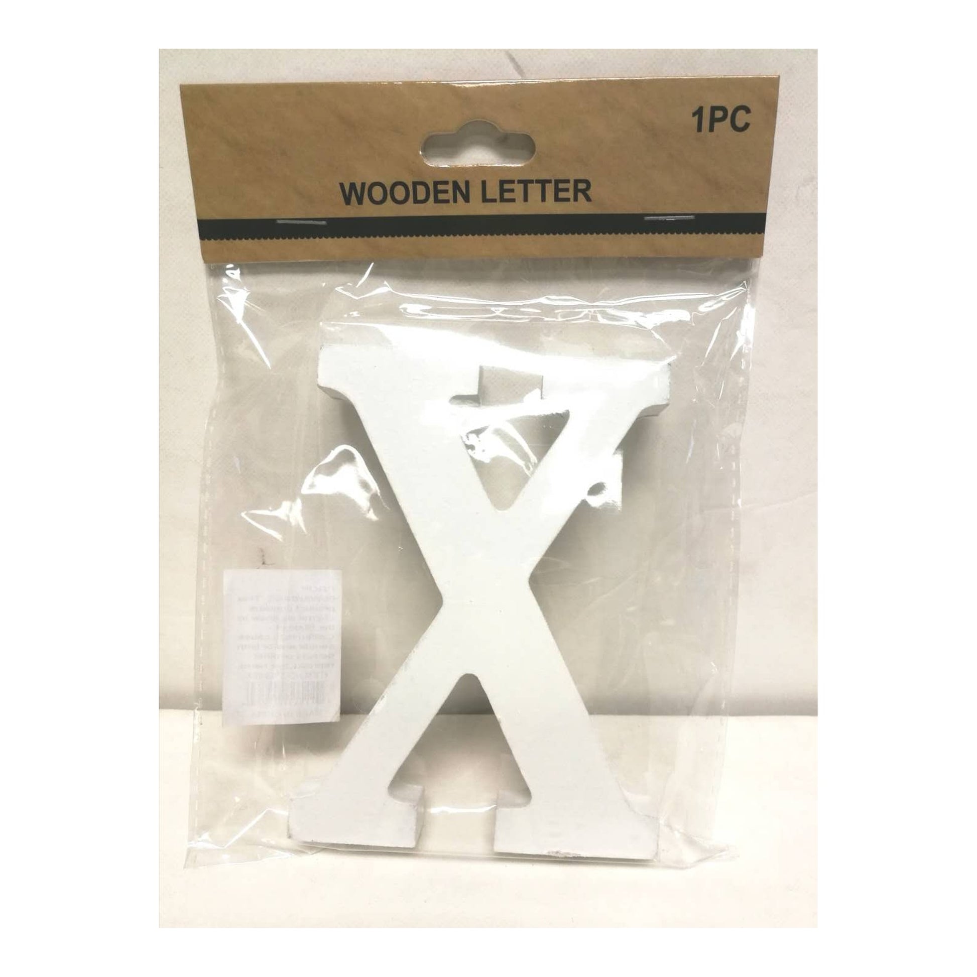 5"Woodern Letter'X'