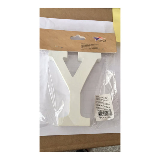 5"Woodern Letter'Y'