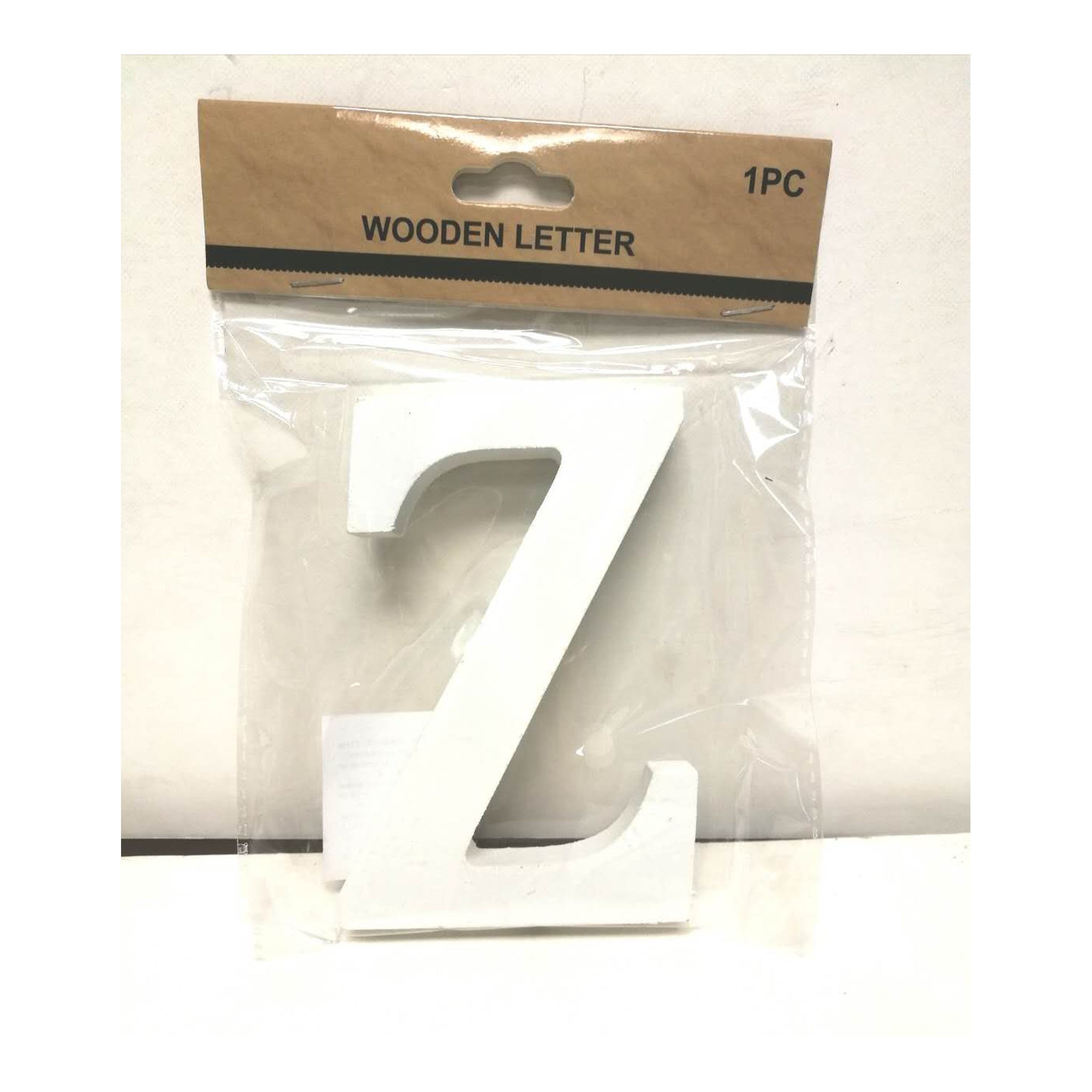 5"Woodern Letter'Z'