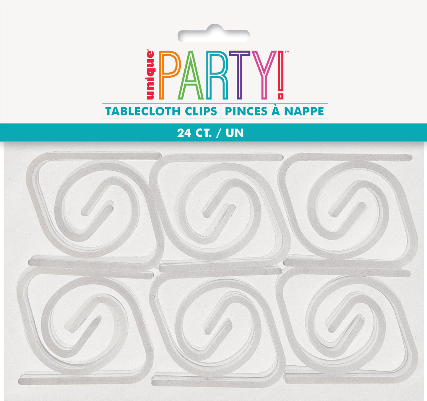 Plastic Table Cloth Clips 24ct