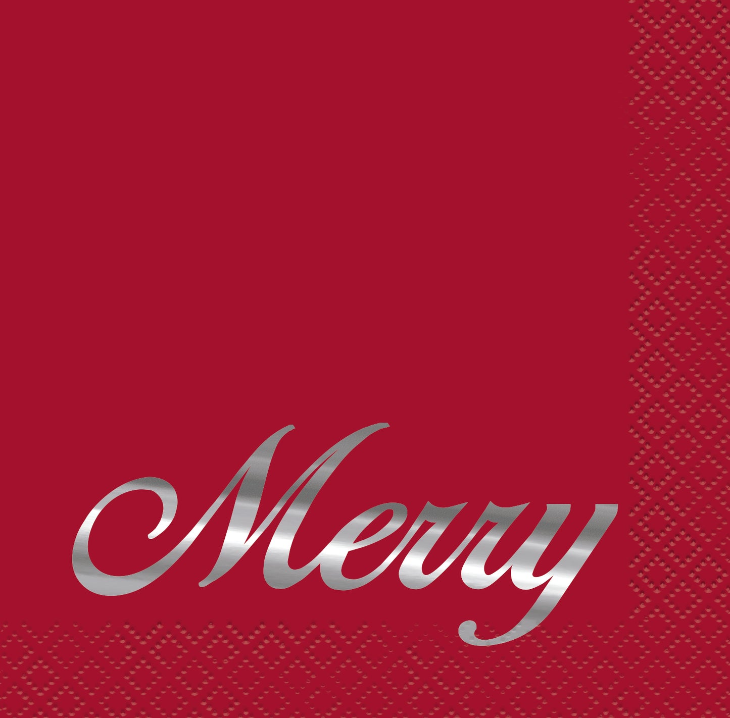Red Christmas Napkin 16ct