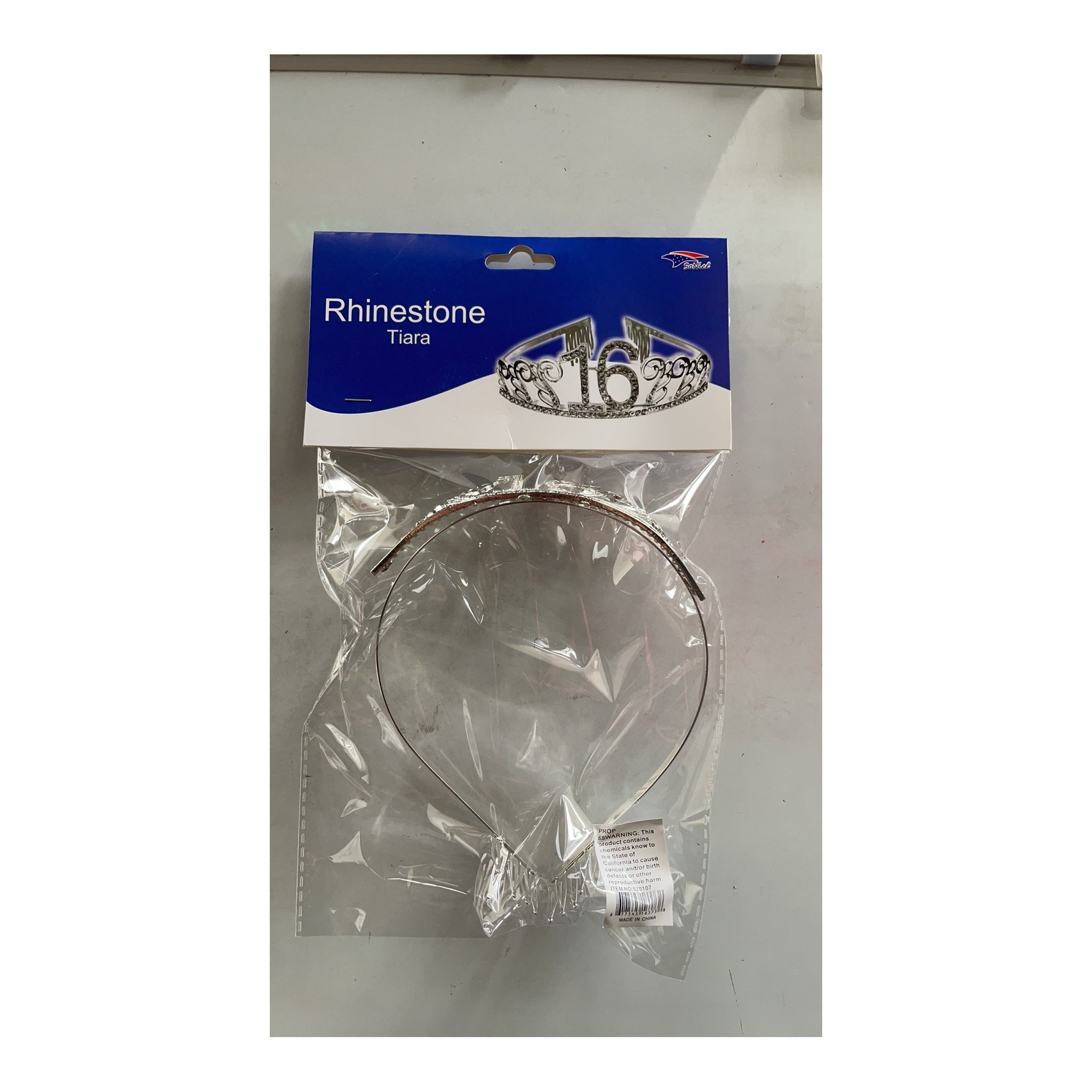 Rhinestone Tiara 16