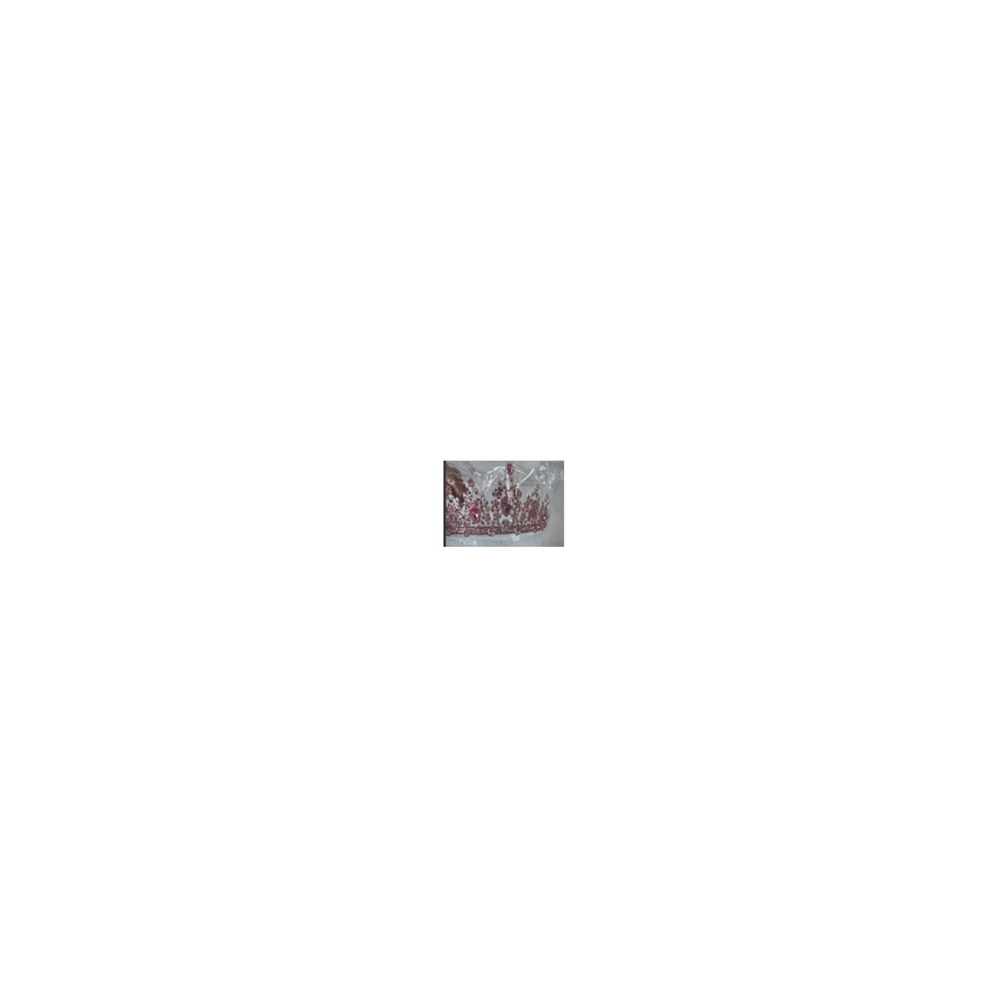 Rhinestone Crown Pink