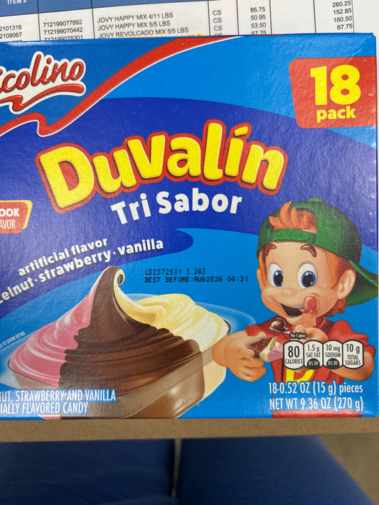 Duvalin Trisabor 24/12 Ct