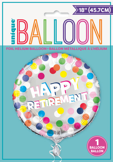 Retirement Foil Balloon 18"