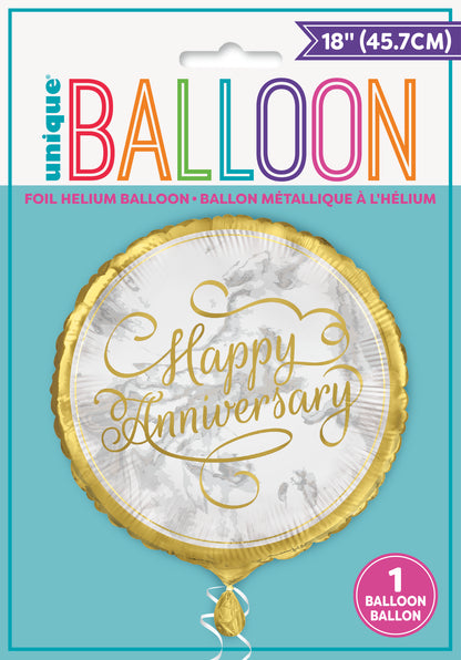 Anniversary Foil Balloon 18"