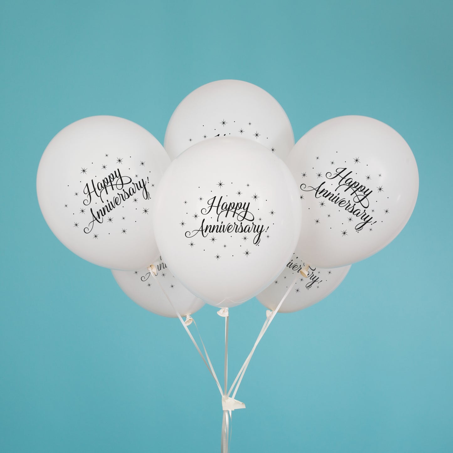 Anniversary 8ct Latex Balloon 12"