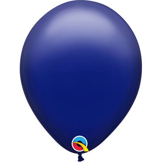 Qualatex Balloon Navy 100ct Latex Balloon 11"