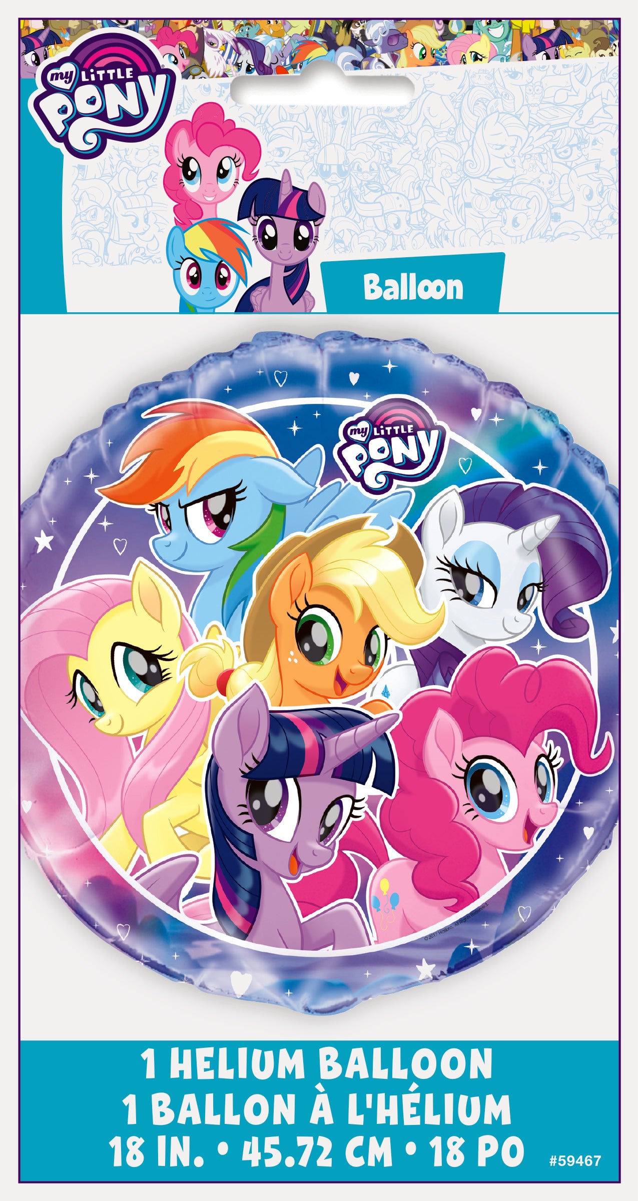 Globo de aluminio My Little Pony 18"
