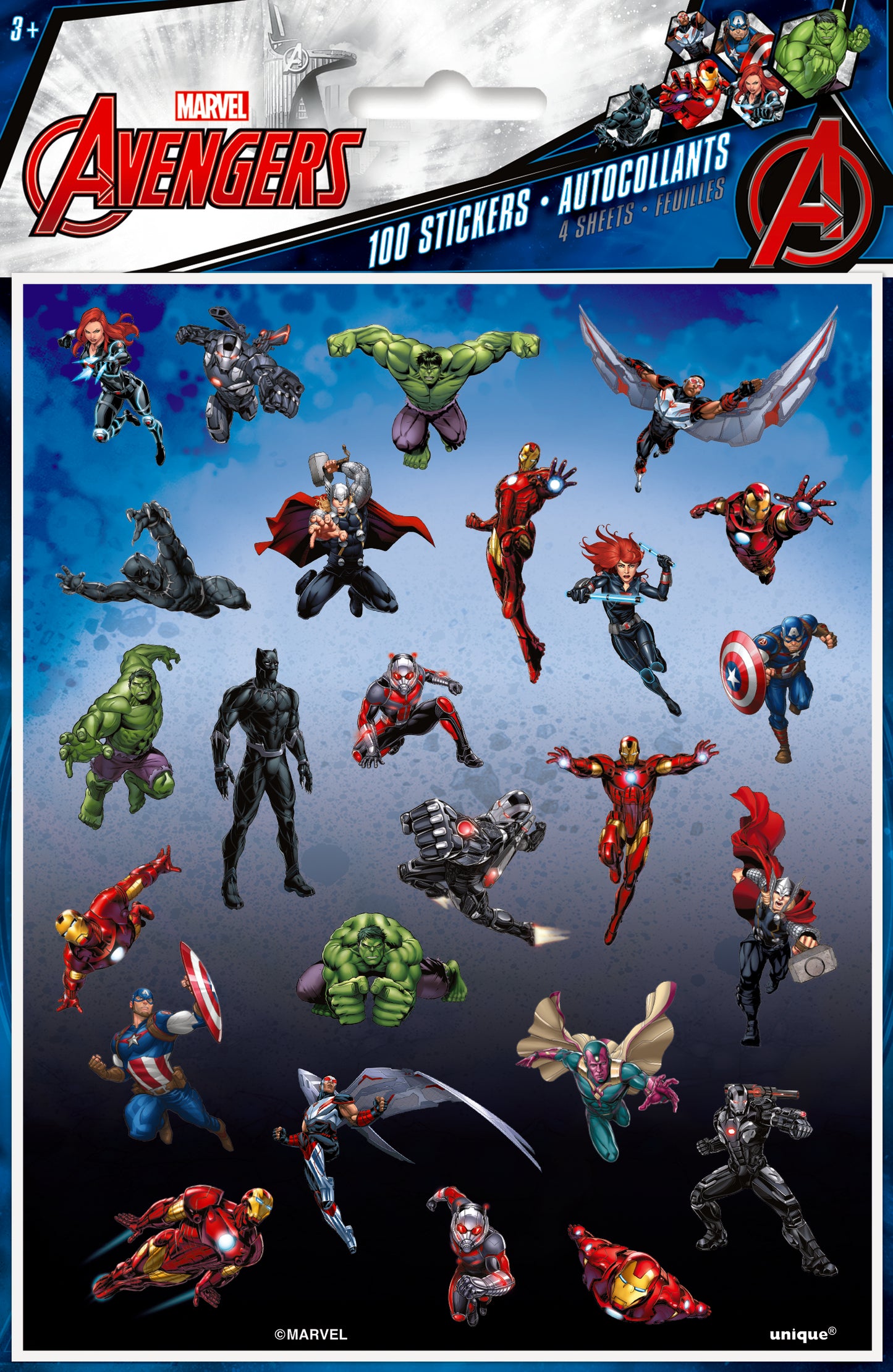 Avenger Stickers