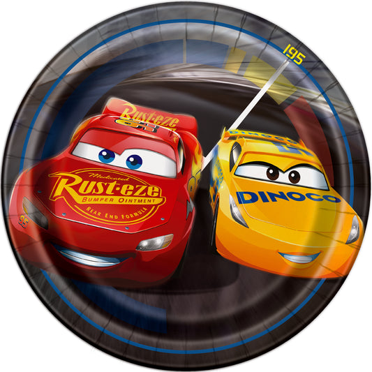 7" Plate Cars 8ct