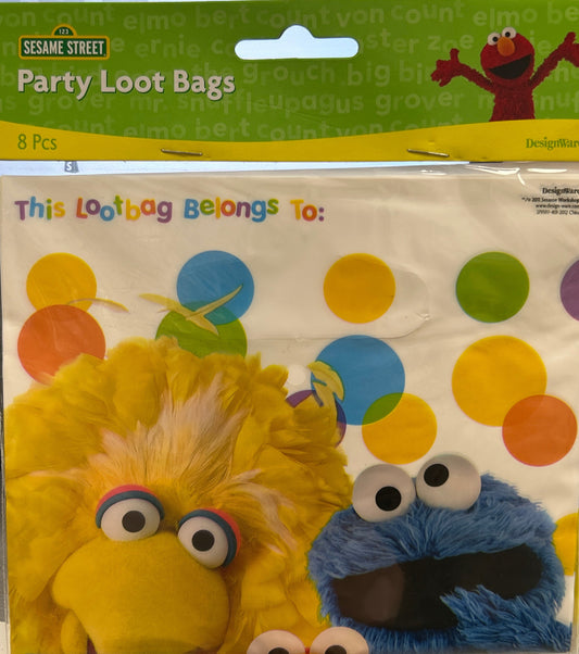 Bolsa de dulces de Plaza Sésamo, 8 unidades