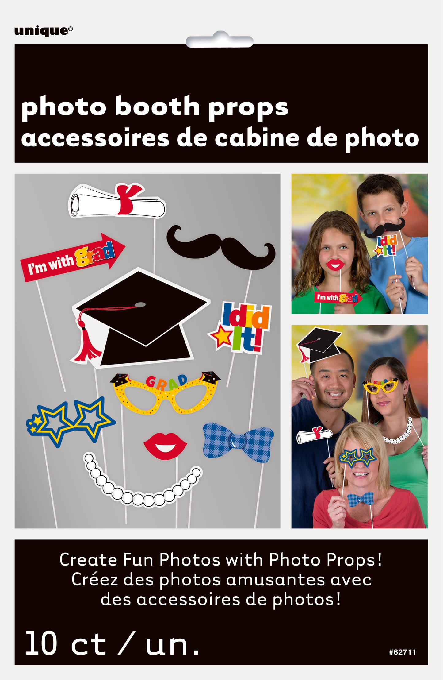 Accesorios para Fotos de Graduación 10 unidades