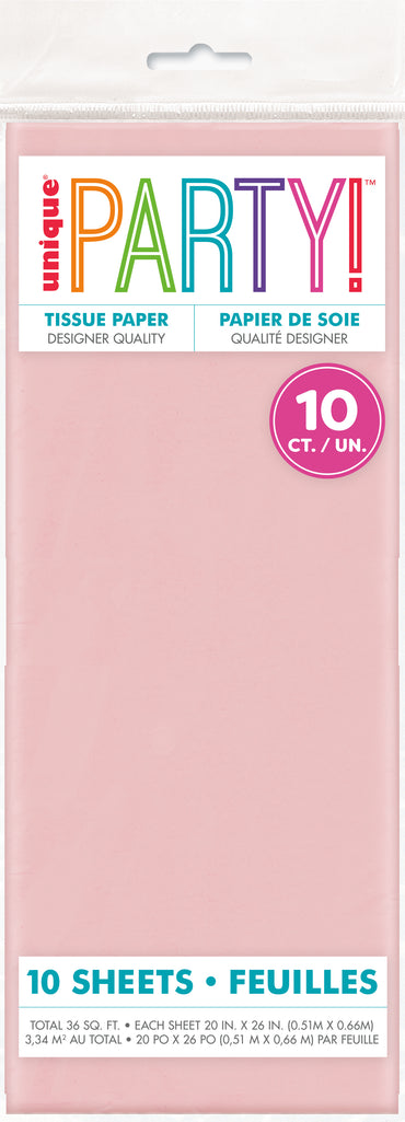 Assorted Tissue Sheet Pastel Pink
