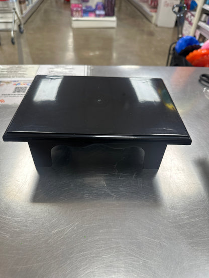 Soporte Elevador de Plástico para Dulces - Negro