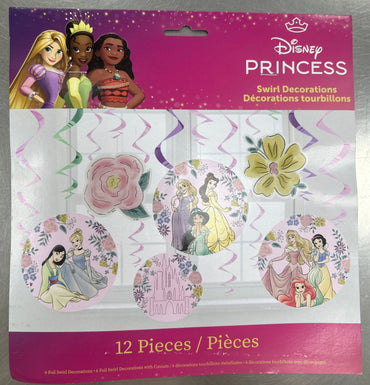 Disney Princess Swirl Decor 12pcs (image 2)