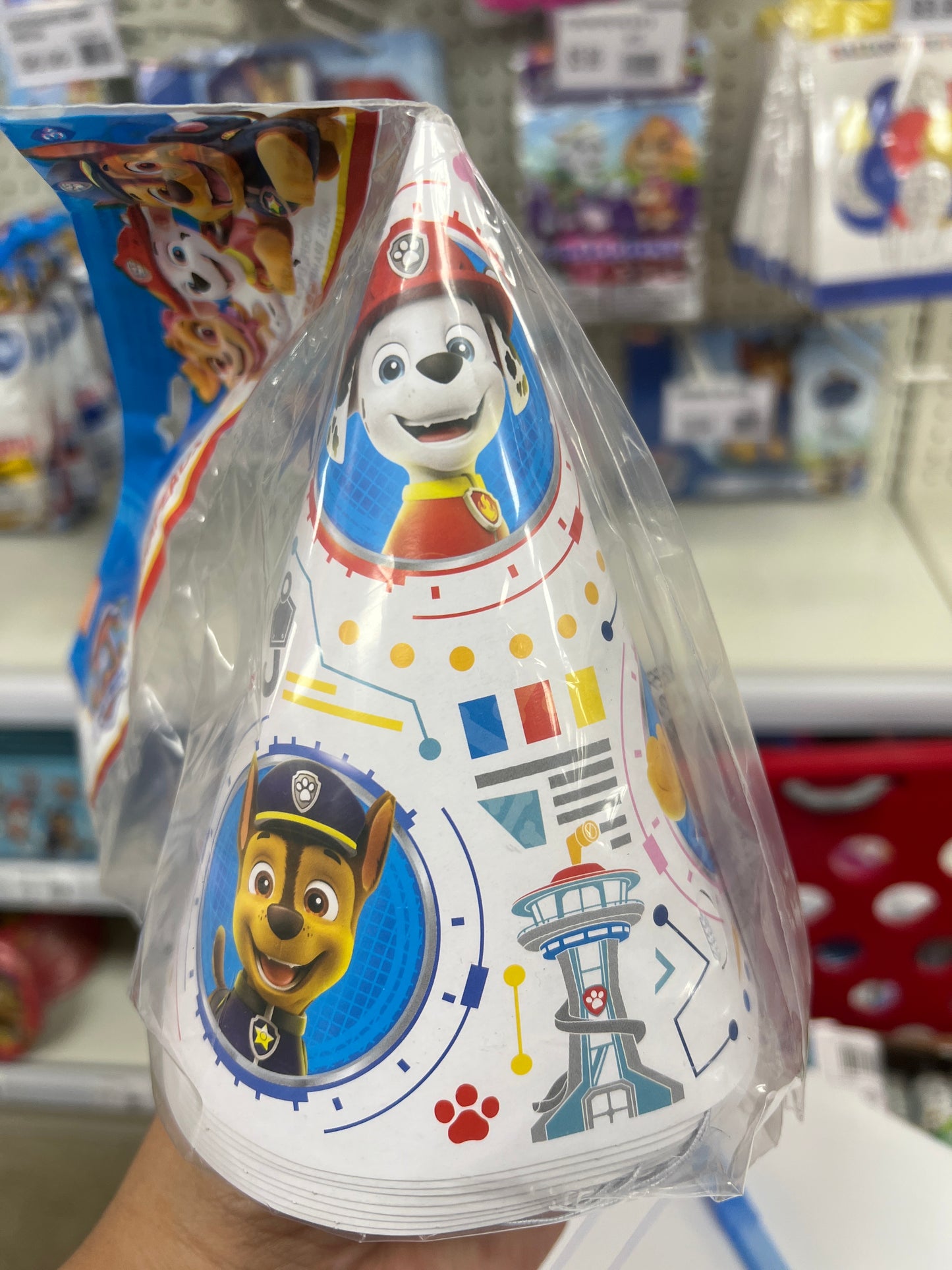 Paw Patrol Hats 8ct