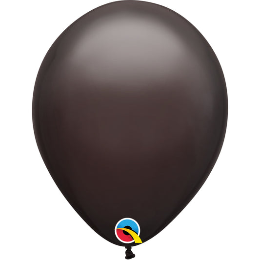 Qualatex Balloon Chocolate/Brown 100ct Latex Balloon 11"