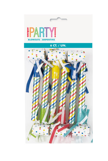 Party Blowouts 6ct