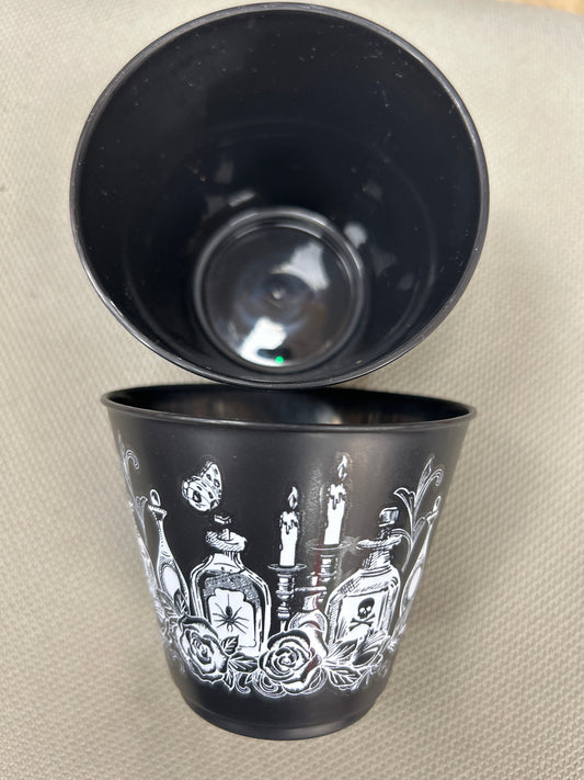 Black Sketchy 9oz Tumblers Cup 8ct