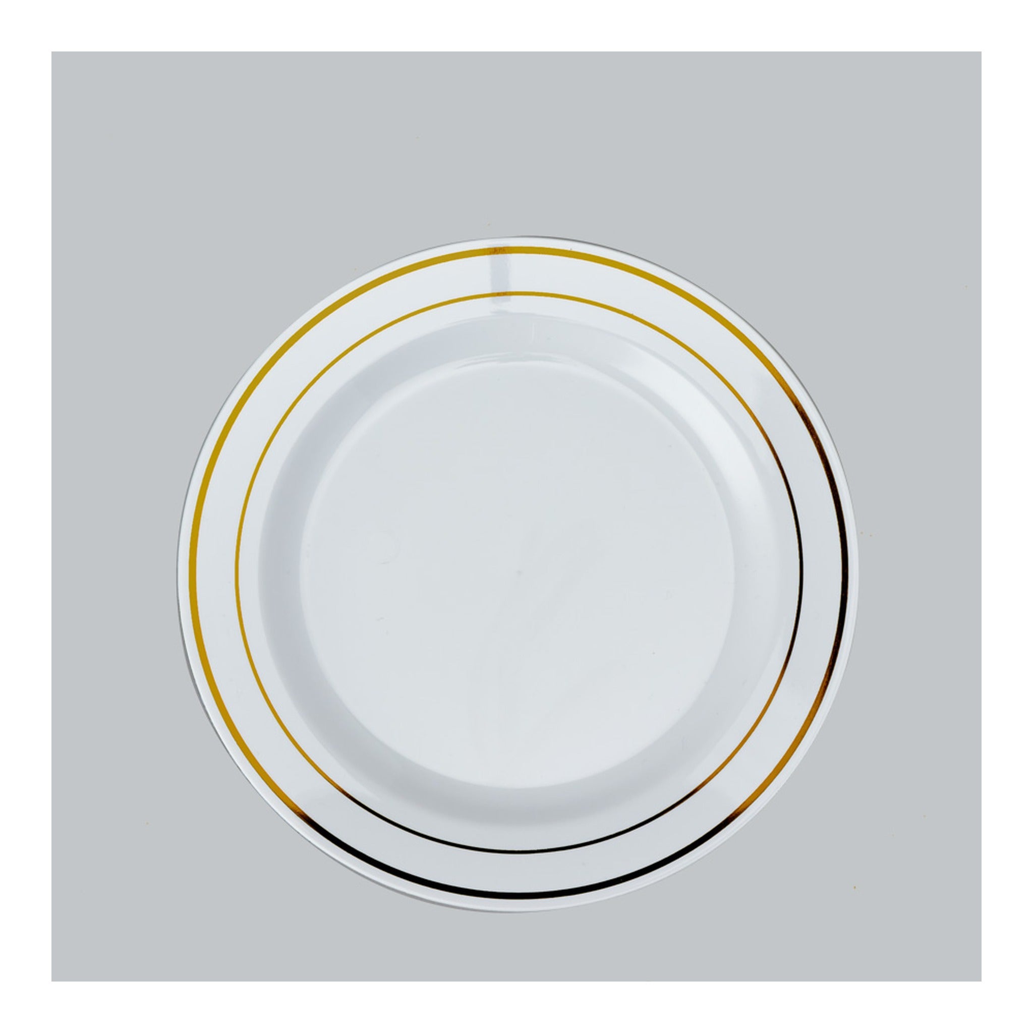7" Plate with Ring Gold