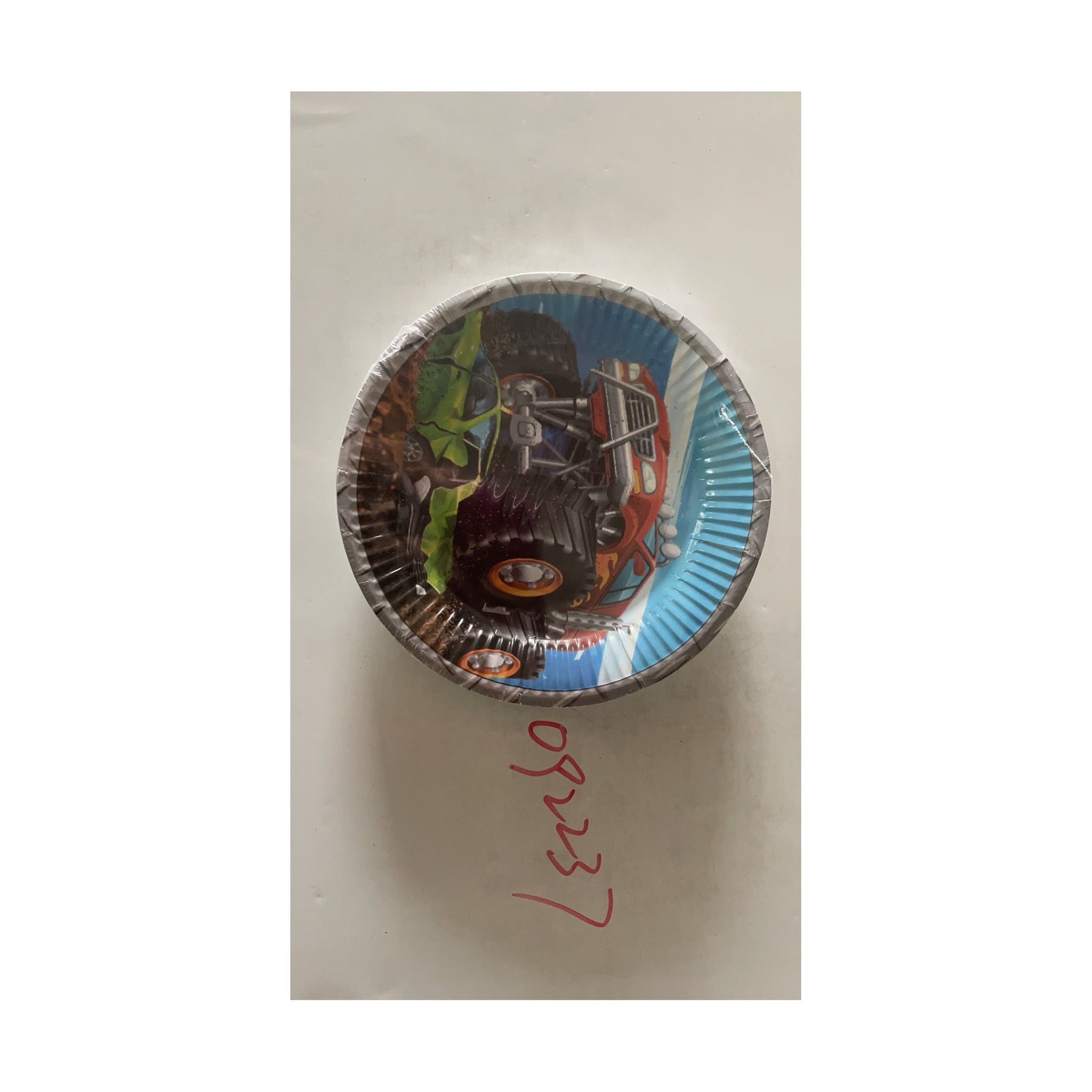 7" Plates Truck 24ct