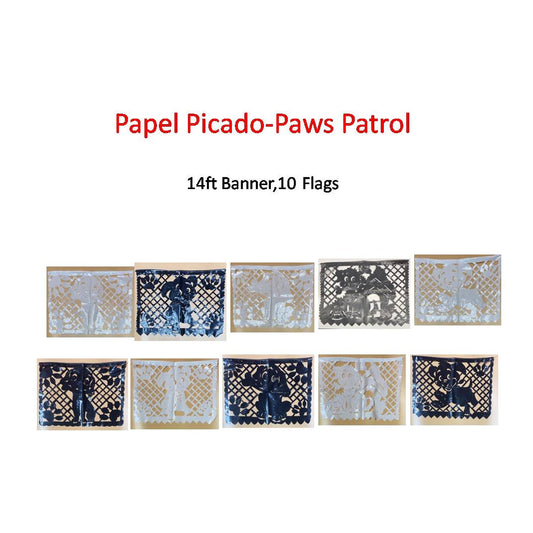 Papel Picado Paws Patrol