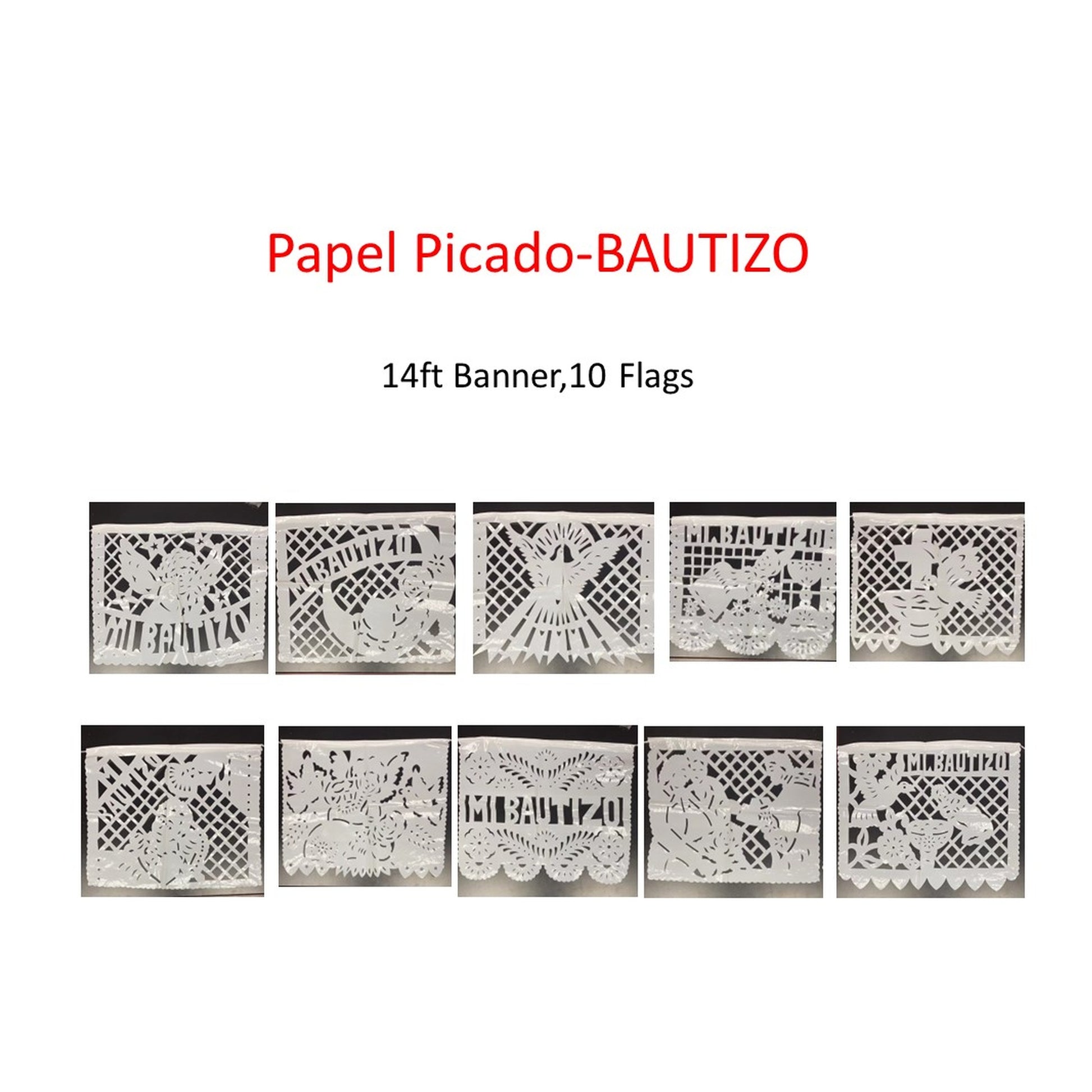Papel Picado Bautizo